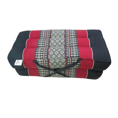 China Durable Thai Kapok Pillow Cushion Foldable Yoga Block Chair Floor Seating Mat for sale