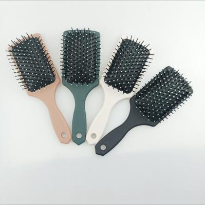 China Plastic luxury custom logo professional toddler detangle comb hair brush for curly hair brush for sale