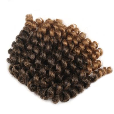 China Good Quality Low Temperature Fiber Fire Resistance Wand Loop Crochet Hair Pre Stretch Dreadlock Braiding Extensions for sale