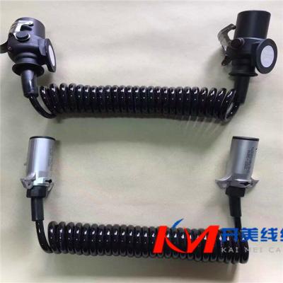 China Power Plant 7 Core Trailer Truck Spiral Cable for sale