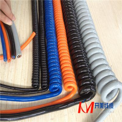 China Melting Instruments Spiral Cable, PVC, Snow Temperature PU for sale