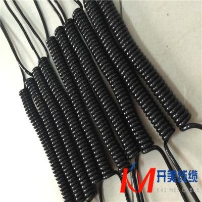 China Central spring pendant small, small spring cable, safety spring cord for sale