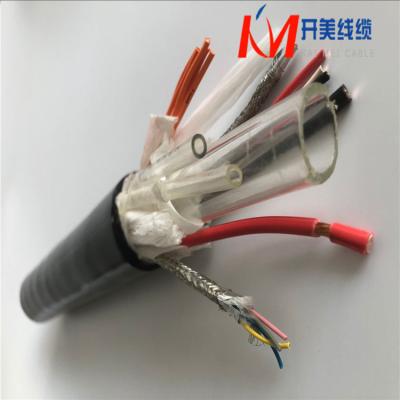 China Gas Resistant Low Voltage TPU Oil Resistant Large Waterproof Multi Core Large Cable for sale