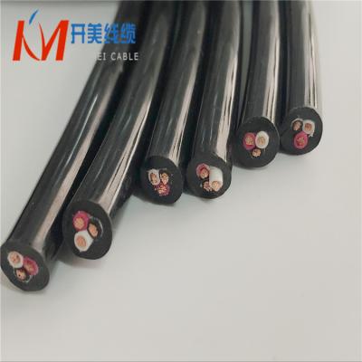 China INSTRUMENTATION Flexible Material 3C*0.75 Square Anti-Vibration Sensor PUR Towed Electronic Cable Resistance Throttle Bending Cable for sale