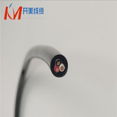 China Oil Resistant PUR Coated Sewer Pipe Inspection Robot Heavy Duty Bending Cable for sale