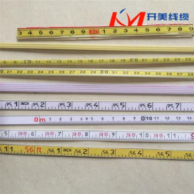 China Ruler Steel Cable 30 50 100 150 200 Metros Ruler Cable 300m Water Lever Meter Steel Cable for sale