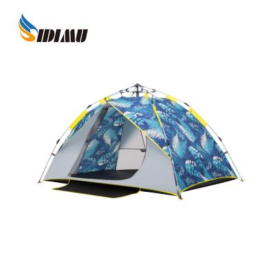 China Full Automatic Tent Indoor Outdoor Double Extended Type Thickening Field Rainproof Single Double Camping Tent for sale