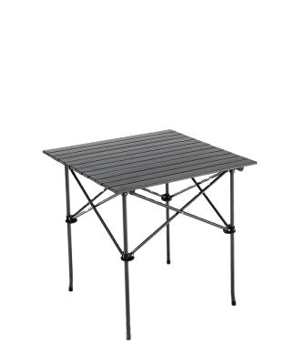 China Aluminum alloy multifunctional folding camping table garden portable heavy metal folding table with portable bag suitable for camping picnic for sale