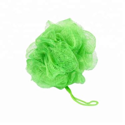 China Body Pouf Wholesale PE Bath Material Sponge Mesh Shower Puff for sale