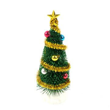 China GIFT CHRISTMAS DECORATION CHRISTMAS TREES WITH HANGING COLORFUL BALLS for sale