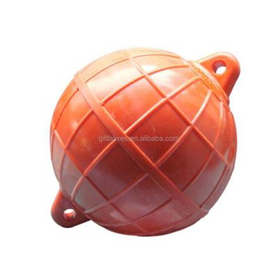 China Top Single Ear ABS Fishing Net Float Fishing Float Ball for sale