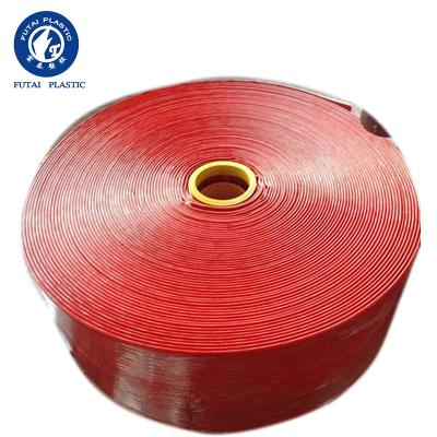 China Convey Industrial Water Pump PVC Reinforced Water Discharge Lay Flat Lay Flat Irrigation Hose 4 Inch for sale