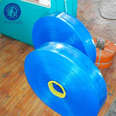 China Conveying water china new products high pressure lay flat hose / heavy duty layflat hose with fittings for sale