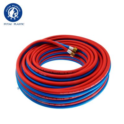 China PVC PVC Double Hole Welding Oxyacetylene Welding Hose Fittings for sale