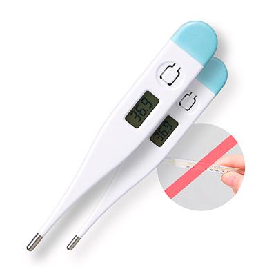 China High Quality Digital Thermometer Adult Baby Oral Waterproof Flexible Digital Fahrenheit Thermometer By Fahrenheit Display for sale