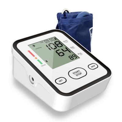 China Cheap Electric Blood Pressure Monitor Machine Home Self Test Price With Voice Digital Electronic Blood Pressure Monitor for sale