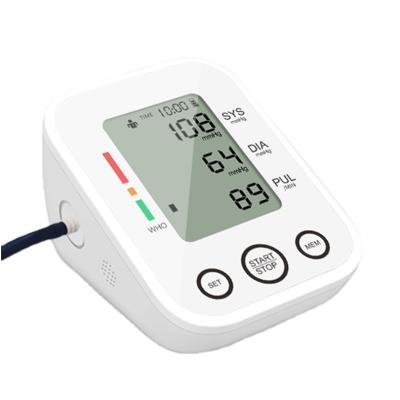 China Home Self Test Hot Selling Automatic Arm Type Digital Omron Blood Pressure Monitor with Voice and Back Light for sale