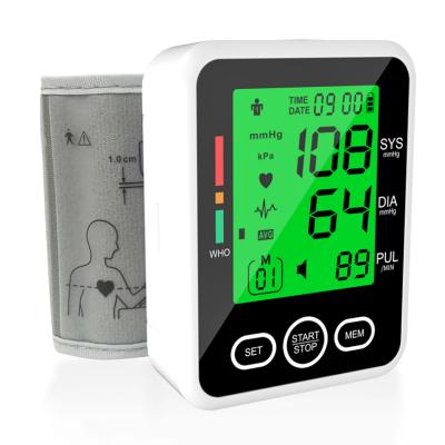 China CE ISO Wrist Digital Blood Pressure Home Self Test Monitor Machines With Voice Backlight for sale