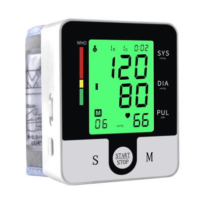 China Wrist Watch Home Self Test Machine Manufacturer Supplier Blood Pressure Electronic Digital Wrist Blood Pressure Monitor with Customs Service for sale