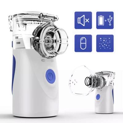 China For commercial & Home Use Drug Inhaler Machine Medical Ultrasonic Portable Nebulizing Machine Mesh Nebulizer With Mask for sale