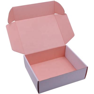 China Recyclable Cardboard Customized Duplex Black Mailer Corrugated Paper Box Custom Printed Paper Gift Boxes for sale