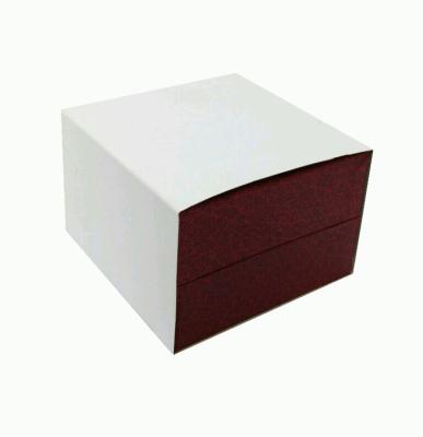 China Custom watch box logo square paper box for watch, cardboard watch box, paper watch box for sale