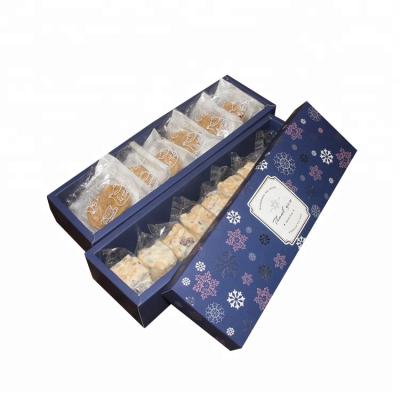 China Recyclable Joybean Paper Biscuit Cookie Box Packaging Design for sale