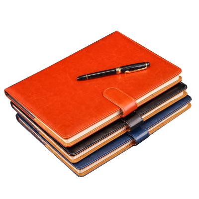 China Eco-friendly High Quality Customized Gift Office Supply A5 PU Cover Notebook for sale