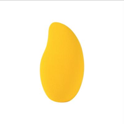 China Soft Fine Smooth Makeup Sponge Promote Beauty 3pcs Sponge Sets, Yellow Private Label Makeup Blender Sponge, Fruit Shape Mango Makeup Sponge for sale