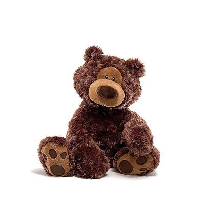 China Custom Teddy Bear Stuffed Animal Plush chocolate brown, gift baby comforter plush Teddy Bear for sale