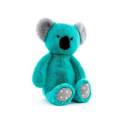 China Unique Green Stuffed Baby Quilt Koala Bear Plush Toys For Birthday Gift for sale