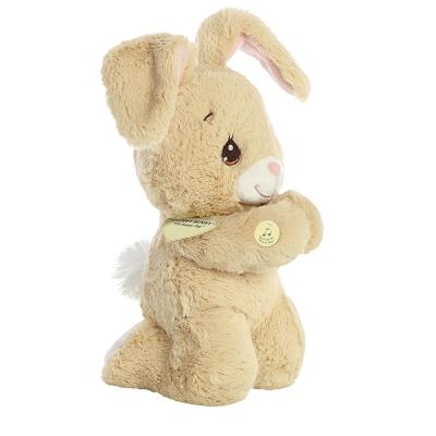 China Custom Soft Baby Comforter Plushes Indulgent Rabbit Plush Toy for sale