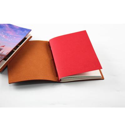 China Softcover Customized A7 Printed Book Traveler Diary Hand Books A5 Binding Customizable Notebooks for sale