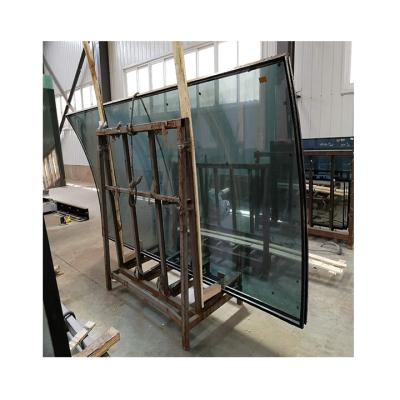 China Yard 28.76mm Laminated Heat Insulated Glass 10.76mm Reinforced Laminated Glass And 6mm Low E Glass for sale