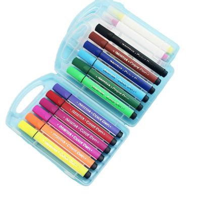 China Popular Wholesale Colorful Copllent Watercolor Pen Marker Set 1.3*12.8cm for sale