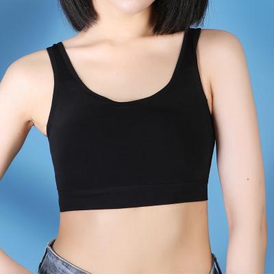 China Factory Wholesale Price Women Shapewear Elastic Band Tomboy Breathable Chest Binding Thin Sweater Tops for sale