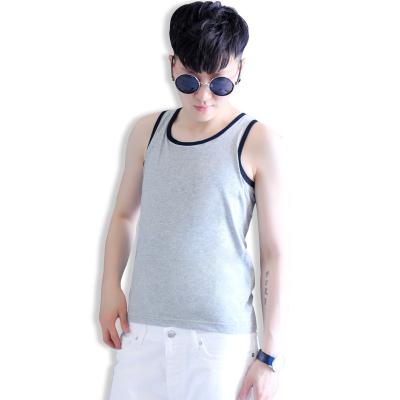 China Women's Breathable Cotton Factory Price White Running Vest Buckle Tank Top For Sale for sale