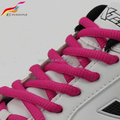 China Pink Oval High Quality Polyester Oval Working Laces For Sale for sale