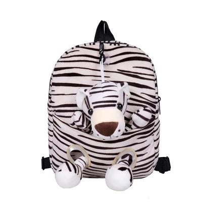 China 2021new Fasion School Glitter Plush Cute Backpack Cartoon Portable School Bags Kids Backpacks for sale