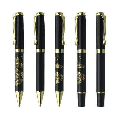 China office & School Pen Japanese Lacquer Stationery Metal Pain Pen For Office And School Use With Custom Logo for sale