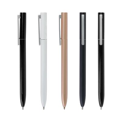 China office & 2022 new promotion xiaomi pen press ink gel pen metal single pen for daily stationery writing for sale