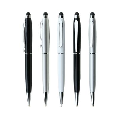 China 2022 New Promotional Pen Stylus Nib Can Holder Single Ballpoint Pen With Gifts for sale