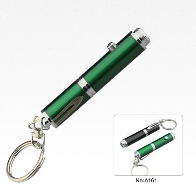 China office & School Pen Multi Function Logo Customized Metal Key Chain Led Mini Pen Led Light for sale