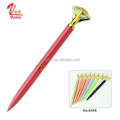 China office & Cute School Pen Lovely School Stationery Kawaii Diamond Big Tip Crystal Pen Gift For Girls for sale