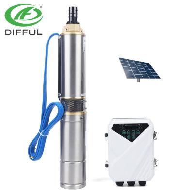 China High Efficiency Solar Submersible Water Pump DC Solar Pump From 1 Hp To 25 Hp for sale