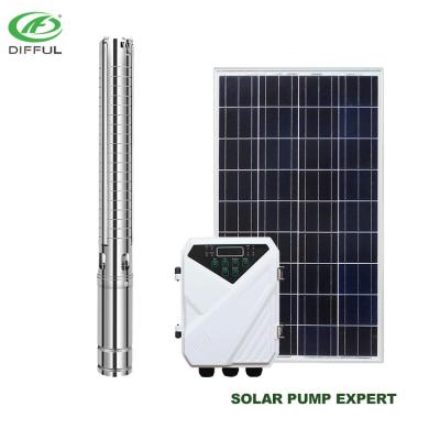 China Irrigation and Agriculture Water Pump Solar System Solar Well Pump Kit for sale