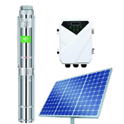 China High Efficiency Solar Submersible Water Pump For Drip Irrigation Solar DC Pump for sale