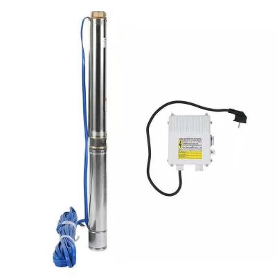 China High Efficiency Long Distance Electric Water Pump 2 Hp Water Pump 200m Deep Well Pump for sale