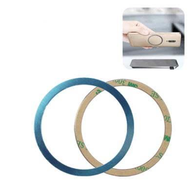 China Metal Around Metal Rings Metal Plate Iron Magnetic Materials For Radio Magnetic Charger Qi Magnetic Wireless Charger for sale