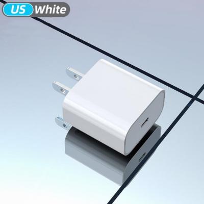 China Mobile Phone 20W USB Type-c Charger Adapter Charger PD Type-c to USB 3.0 Adapter 20w USB-c Power Adapter for sale